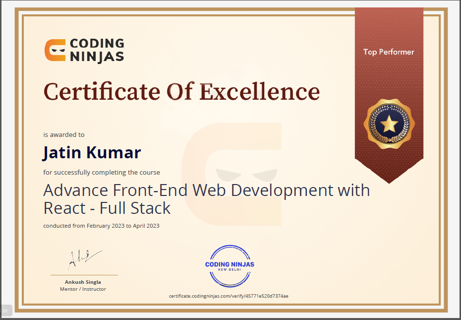 Certificate}