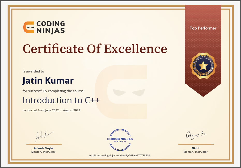 Certificate}